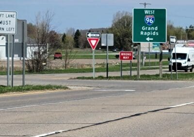 I-96 highway entrance