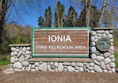 sign for state recreational park